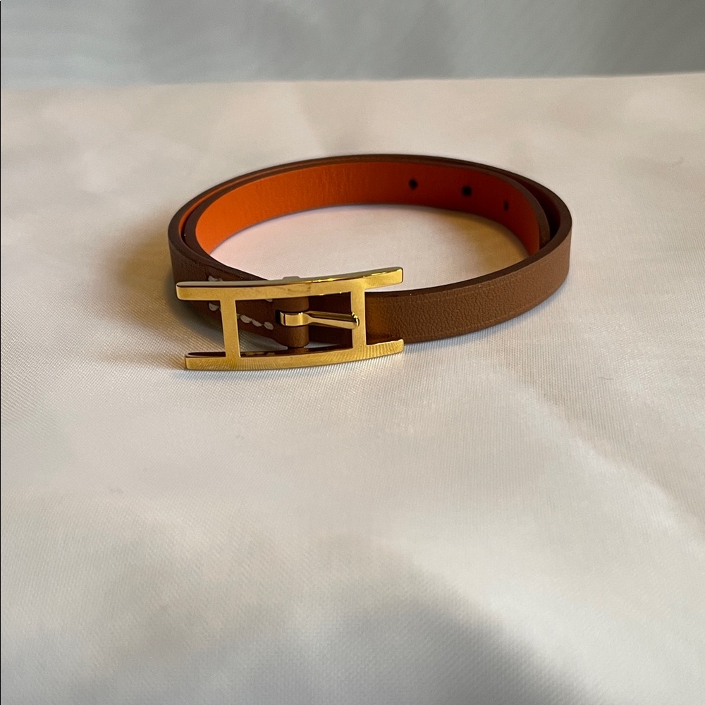 Hermes Behapi Double Tour Bracelet